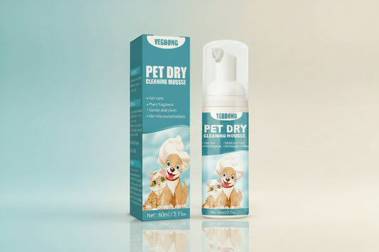 Waterless Cat Dog Shampoo No Rinse Dogs Cats Cleaning Mousse Pet Grooming Supplies for Safe Bathless Cleaning Odor Eliminator